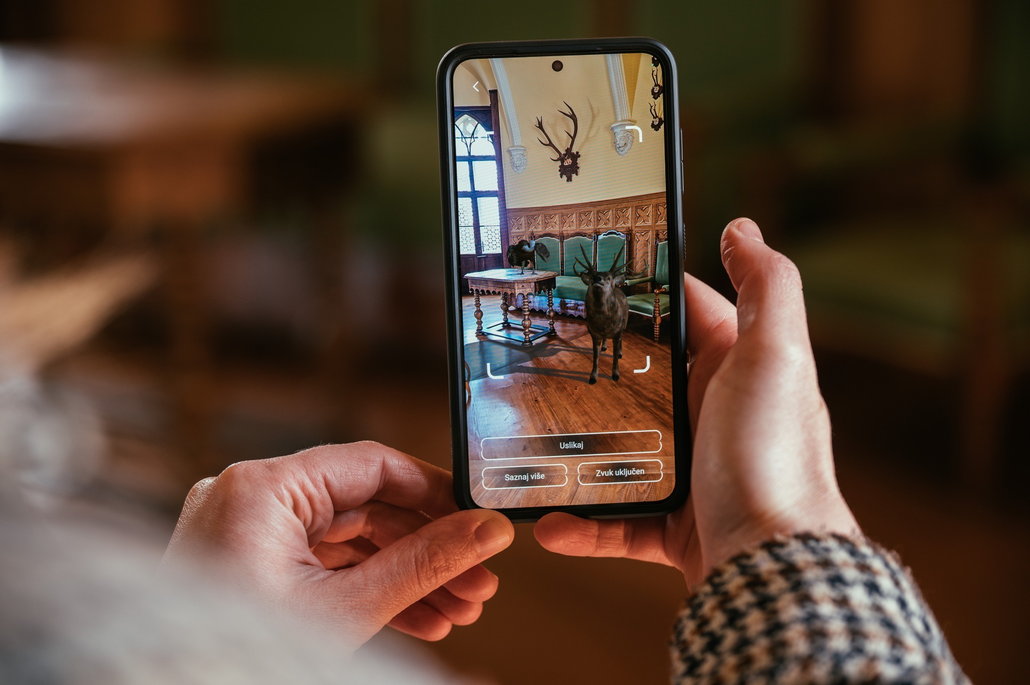 Detail of Trakoscan Revided Augmented Reality app